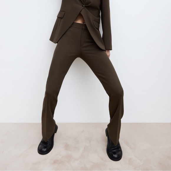 Zara Flared Full Length Pants Limited Edition - Picture 3 of 5